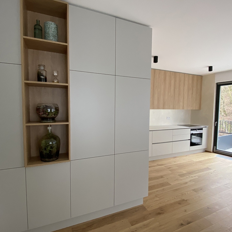 kuchyně s obývákem