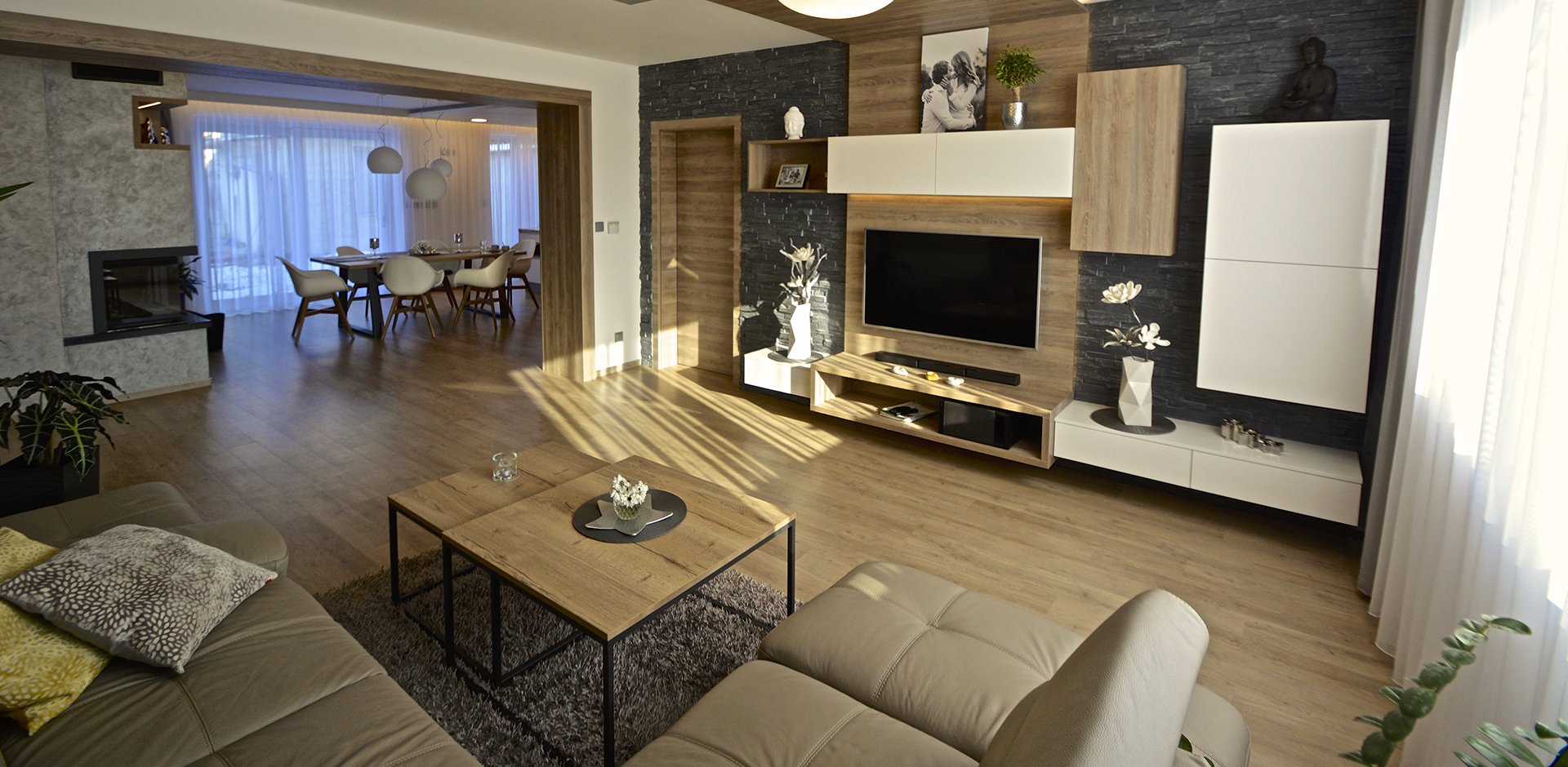 Obývací pokoj s podhledem - 2