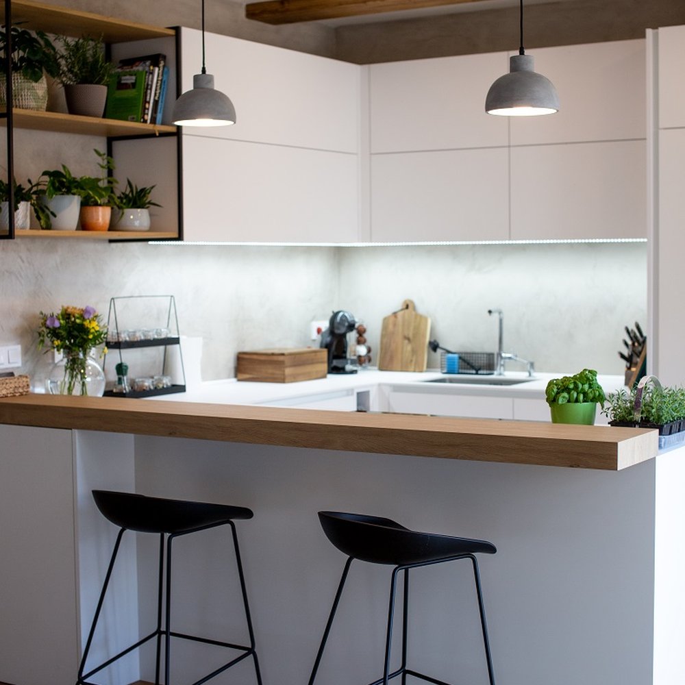 Minimalistický kompletní interiér