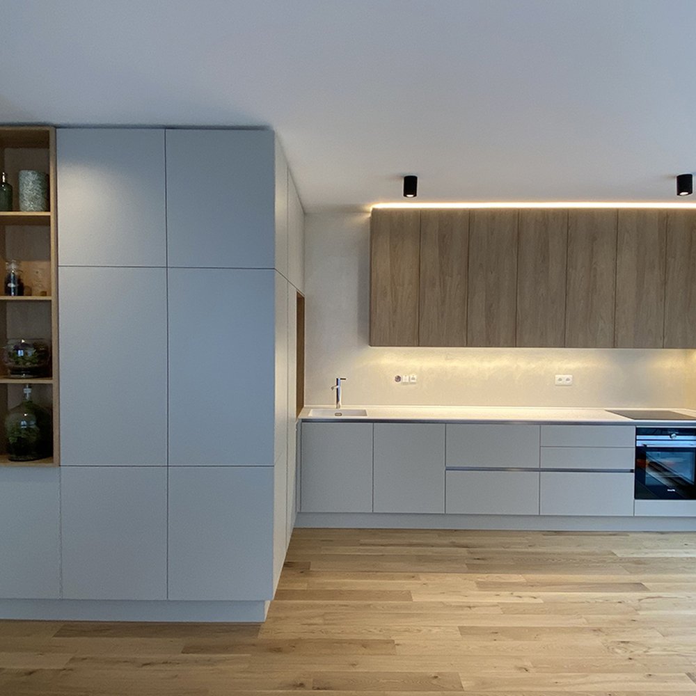 Kuchyně s úložným prostorem