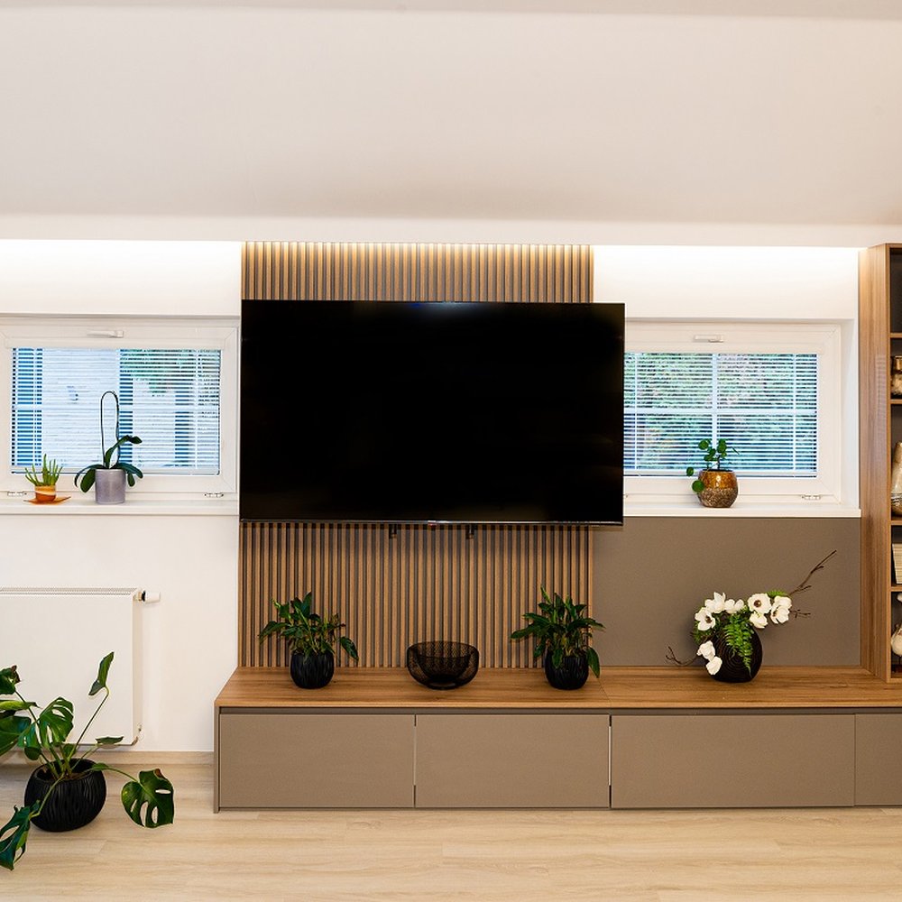 Atypický obývací pokoj