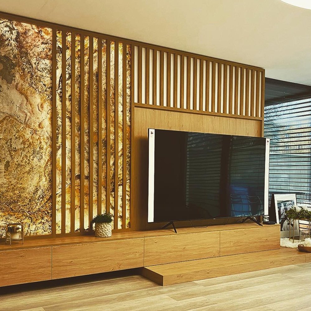 Obývací pokoj s rastrem