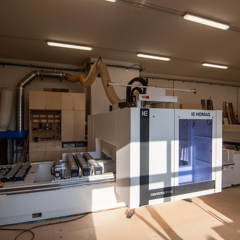 CNN obrábění HOMAG P 101